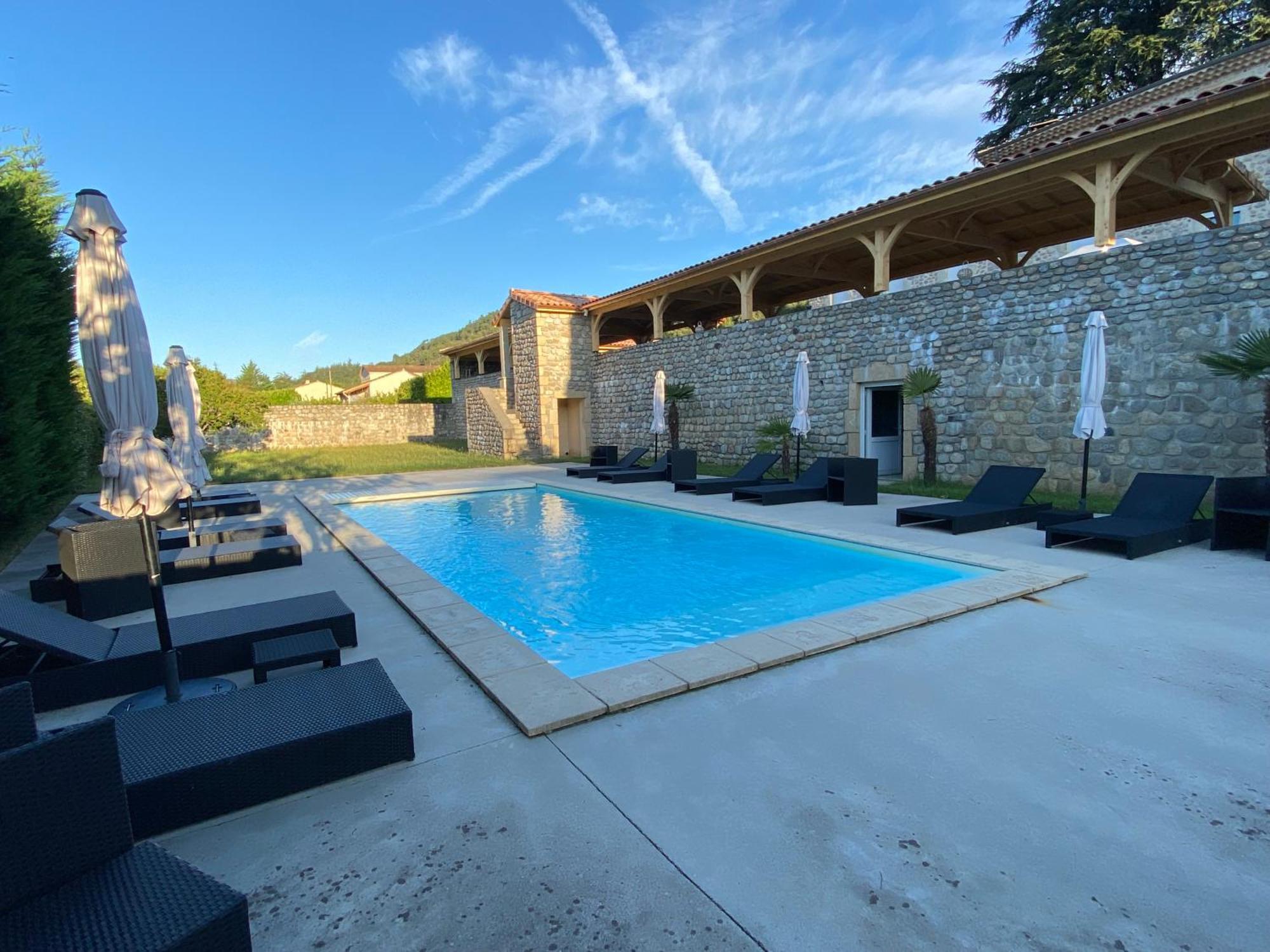 Bed and Breakfast Domaine Les Buis Saint-Fortunat-sur-Eyrieux Exterior foto