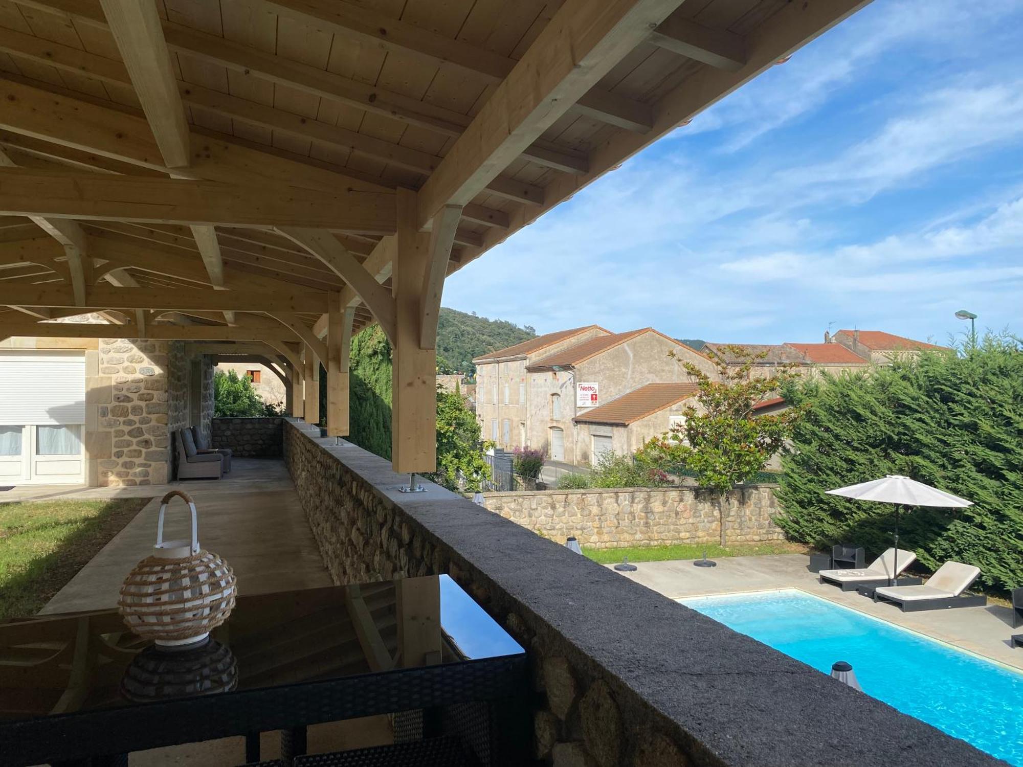 Bed and Breakfast Domaine Les Buis Saint-Fortunat-sur-Eyrieux Exterior foto